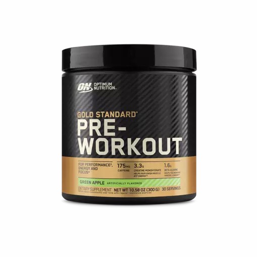 Optimum Nutrition GOLD STANDARD® Pre-Workout Green Apple 0.66 lb (30 Servings) Romania | 9645-GQKXH