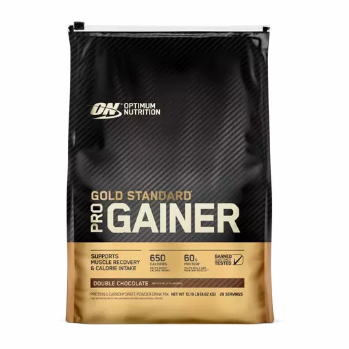 Optimum Nutrition GOLD STANDARD® Pro Gainer Double Chocolate 10.19 lb (28 Servings) Romania | 5673-OIDMJ