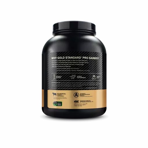 Optimum Nutrition GOLD STANDARD® Pro Gainer Vanilla Custard 5.09 lb (14 Servings) Romania | 9658-JQEBF