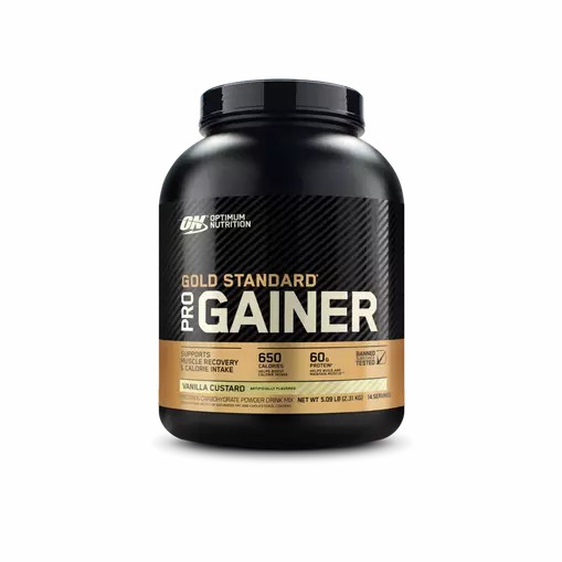 Optimum Nutrition GOLD STANDARD® Pro Gainer Vanilla Custard 5.09 lb (14 Servings) Romania | 9658-JQEBF