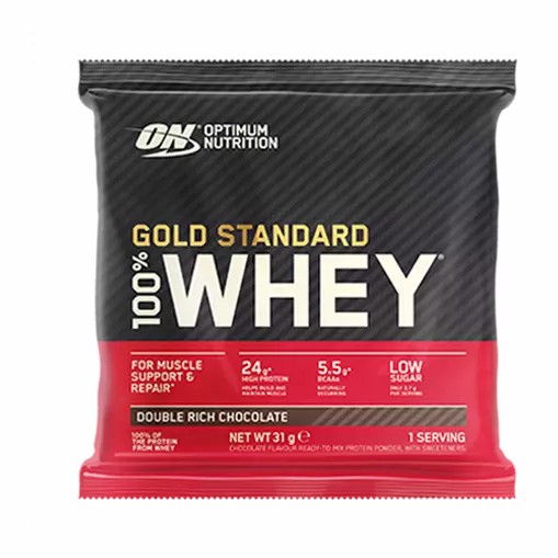 Optimum Nutrition Gold Standard 100% Whey Powder Sachets Double Rich Chocolate 1 sachet (31 grams) Romania | 1925-EQDLO