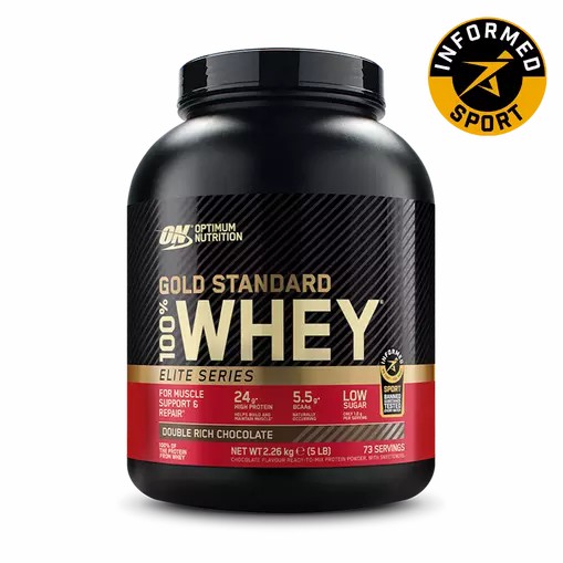 Optimum Nutrition Gold Standard 100% Whey - Elite Series Double Rich Chocolate 2.27 kg (74) Romania | 3201-BSVCD