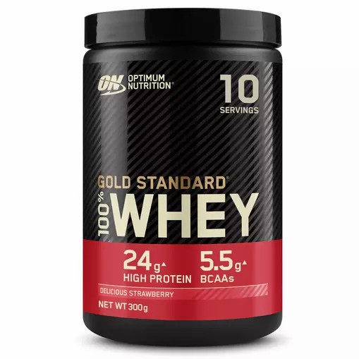 Optimum Nutrition Gold Standard 100% Whey Protein Powder Delicious Strawberry 300 grams (10 Servings) Romania | 1723-GNTSV