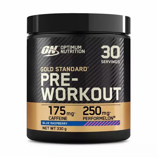 Optimum Nutrition Gold Standard Pre-Workout Blue Raspberry 330 grams (30 Servings) Romania | 9820-QOGAY