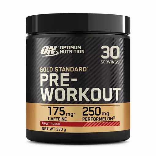 Optimum Nutrition Gold Standard Pre-Workout Fruit Punch 330 grams (30 Servings) Romania | 7643-RWKEQ