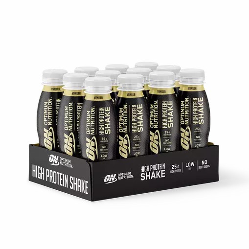 Optimum Nutrition High Protein Shake Elite Vanilla 3300 ml (12 pieces) Romania | 6842-MGKTY