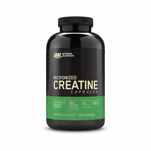 Optimum Nutrition Micronized Creatine Capsules 200 Capsules (100 Servings) Romania | 7423-GYIOS