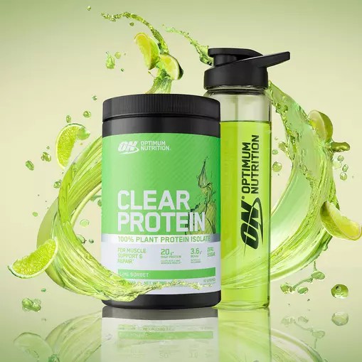 Optimum Nutrition ON Clear Protein 100% Plant Protein Isolate Lime Sorbet 280 grams (10 Servings) Romania | 5821-WJQHA