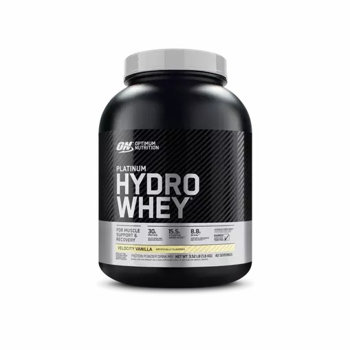 Optimum Nutrition PLATINUM HYDROWHEY™ Velocity Vanilla 3.52 lb (40 Servings) Romania | 2413-TSCEV