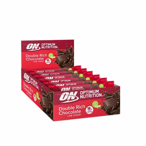 Optimum Nutrition Plant Protein Bar Double Rich Chocolate 720 grams (12 Bars) Romania | 7591-KWAIB