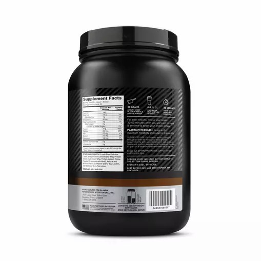 Optimum Nutrition Platinum Rebuild Dark Chocolate 1.67 lb (20 Servings) Romania | 9546-YTLQM