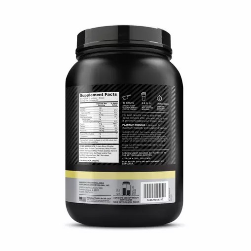 Optimum Nutrition Platinum Rebuild Vanilla Buttercream 1.63 lb (20 Servings) Romania | 4721-FRCEK