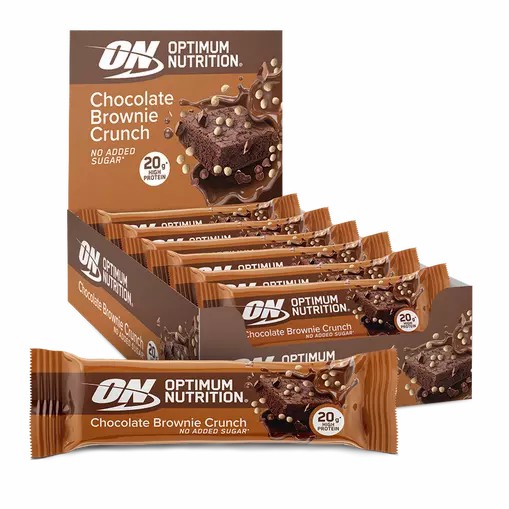 Optimum Nutrition Protein Bar Chocolate Brownie Crunch 650 grams (10 Bars) Romania | 9076-PFKMH