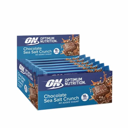 Optimum Nutrition Protein Bar Chocolate Sea Salt Crunch 720 grams (12 Bars) Romania | 1206-UDHMJ