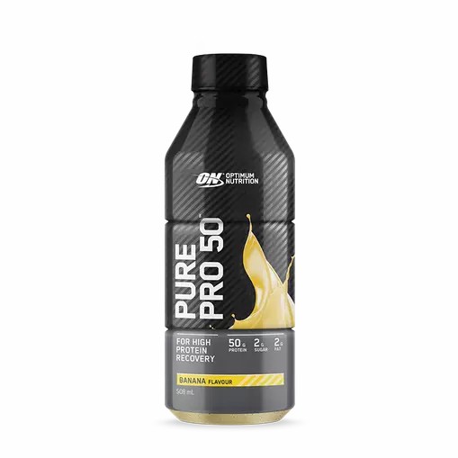 Optimum Nutrition Pure Pro 50 Banana 508ml (12 bottles) Romania | 0671-DMFBH