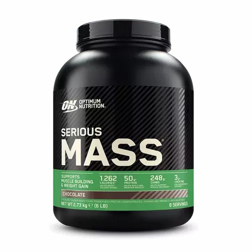 Optimum Nutrition Serious Mass Chocolate 2.73 kg (8 Servings) Romania | 4587-SMPUI